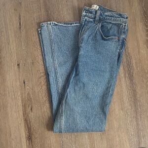 Abercrombie & Fitch High-Rise Light Blue Jeans